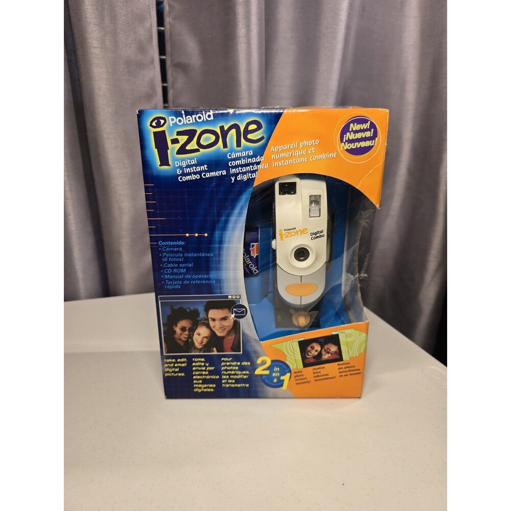 Polaroid I-Zone Digital And Instant Combo Camera. New, open box